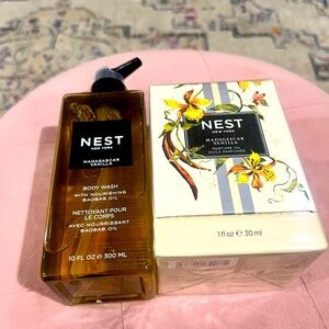 Nest New York Madagascar vanilla perfume oil & body wash bundle